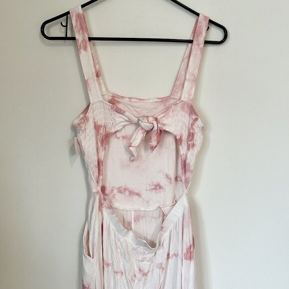 NWT Nordstrom Wide Strap Open Back Jumpsuit - Extra Large - Picture 6 of 7